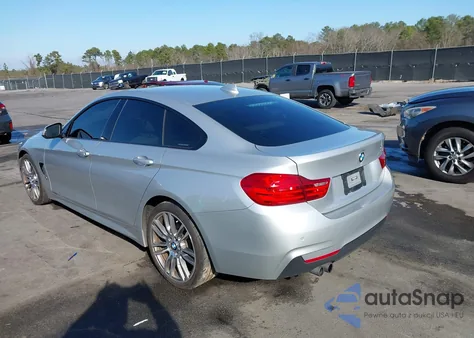 2016 BMW 428I Gran Coupe from USA, damaged, VIN WBA4A9C53GGL87894
